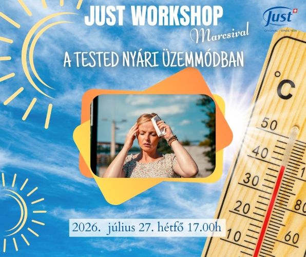 WORKSHOP – A tested nyári üzemmódban