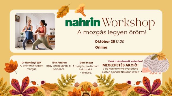 WORKSHOP - A mozgás legyen öröm!